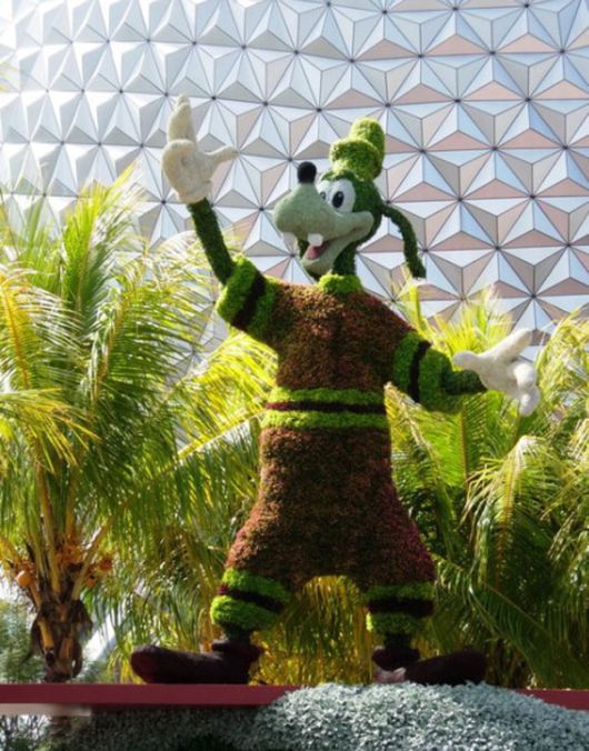 Walt Disney at Epcot Garden Festival