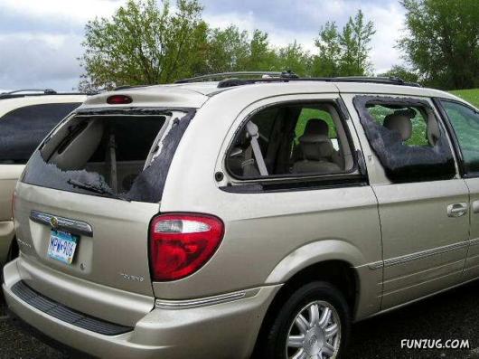 Get Iron Umbrella's For This Rain!