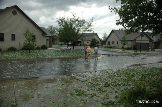 Get Iron Umbrella's For This Rain!