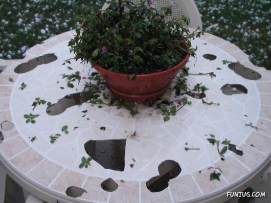 Get Iron Umbrella's For This Rain!