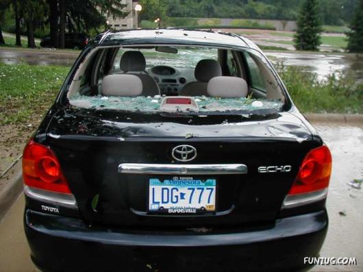 Get Iron Umbrella's For This Rain!