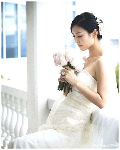 Kim So Yun's Beautiful Wedding Dress