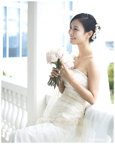 Kim So Yun's Beautiful Wedding Dress